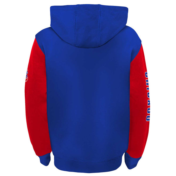 Chicago Cubs Youth Poster Board Full-Zip Hooded Sweatshirt