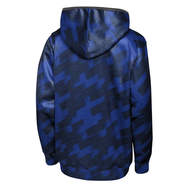 Chicago Cubs Youth Ticker Tape Full-Zip Hooded Sweatshirt