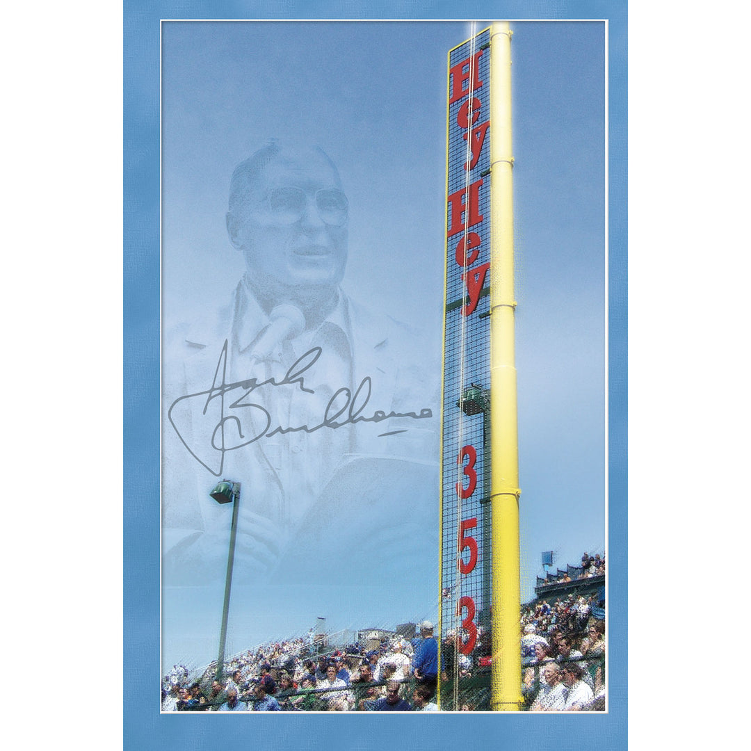 Wrigley Field Jack Brickhouse Hey Hey Post Card Wrigleyville Sports