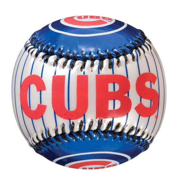 Chicago Cubs Metallic Soft Strike Baseball