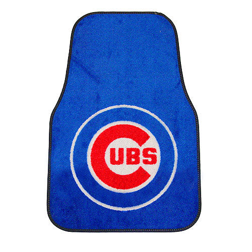 Chicago Cubs 2 Piece Nylon Floor Mat Set