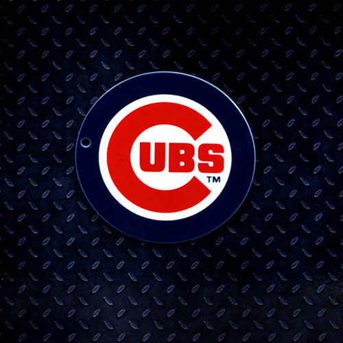 Chicago Cubs Bullseye Logo Steel Magnet