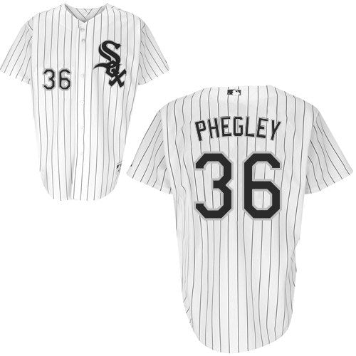 Chicago White Sox Josh Phegley Authentic Home Jersey