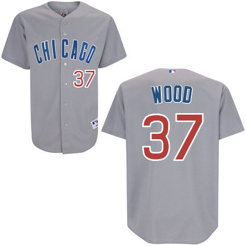 Chicago Cubs Travis Wood Authentic Road Jersey