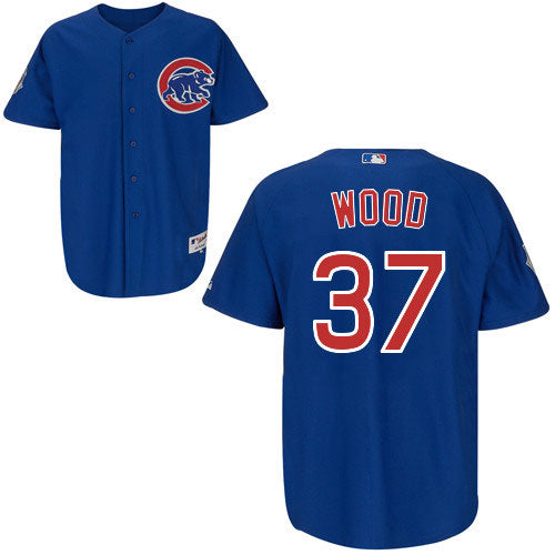 Chicago Cubs Travis Wood Authentic Alternate Jersey