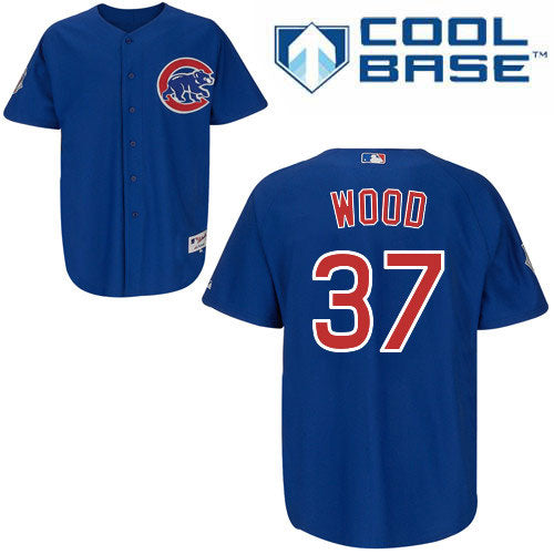 Chicago Cubs Travis Wood Authentic Alternate Cool Base Jersey