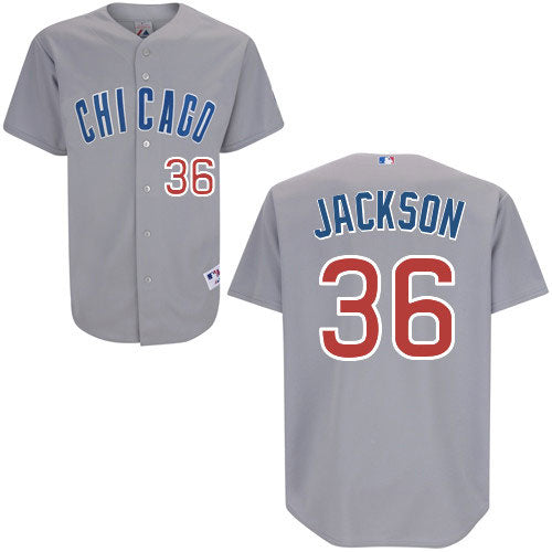 Chicago Cubs Edwin Jackson Authentic Road Jersey