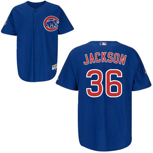 Chicago Cubs Edwin Jackson Authentic Alternate Jersey