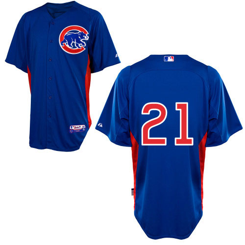 Chicago Cubs Junior Lake Authentic Cool Base BP Jersey