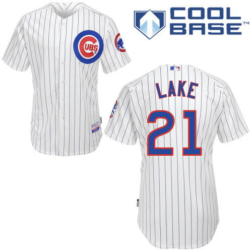 Chicago Cubs Junior Lake Home Authentic Cool Base Jersey