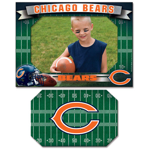 Chicago Bears Vinyl Photo Frame Magnet Set