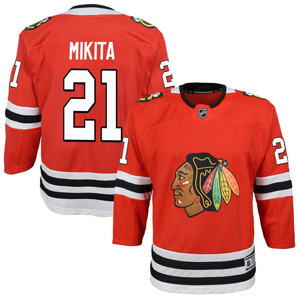 Chicago Blackhawks Stan Mikita Youth Home Premier Jersey w