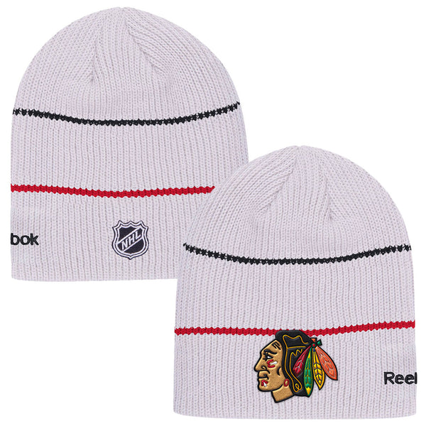 Chicago Blackhawks Center Ice Locker Room Skull Knit Hat