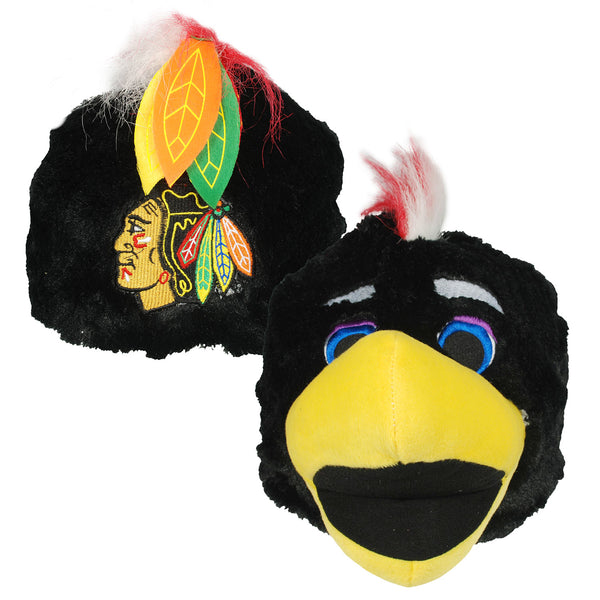 Chicago Blackhawks Plush Mascot Hat