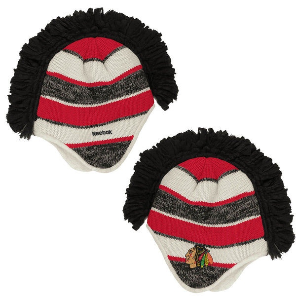 Chicago Blackhawks Mohawk Knit Hat