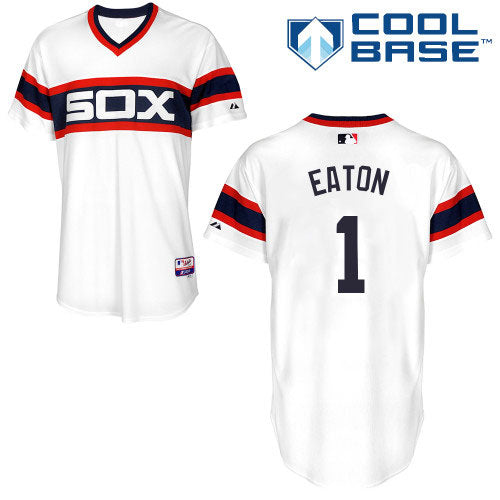 Chicago White Sox Adam Eaton Authentic Alternate Home Cool Base