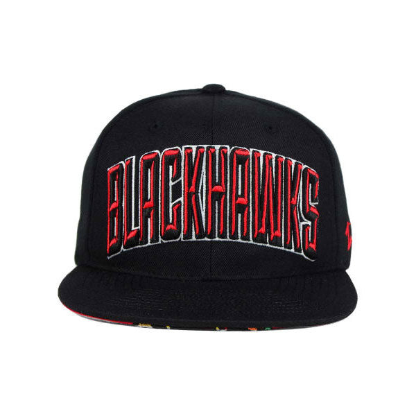 Chicago Blackhawks Villan Snapback Adjustable Cap