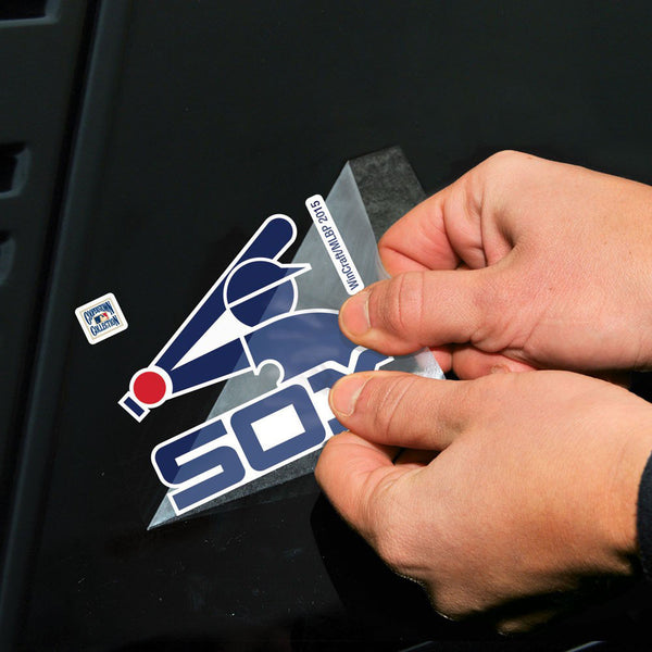 Chicago White Sox Cooperstown 4" x 4" Die-Cut Decal
