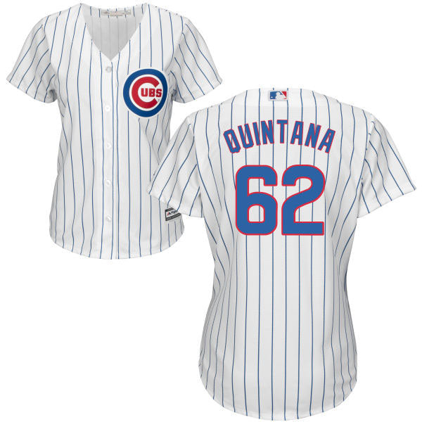 Chicago Cubs Jose Quintana Women's Home Cool Base Replica Jersey