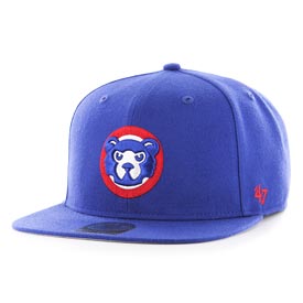 Chicago Cubs Sure Shot Bear Face Snapback Adjustable Cap