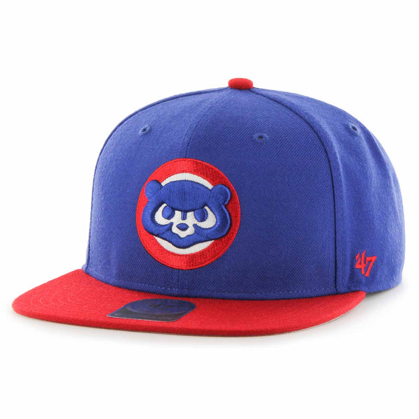Chicago Cubs Sure Shot 84 Logo Two-Tone Snapback Adjustable Cap