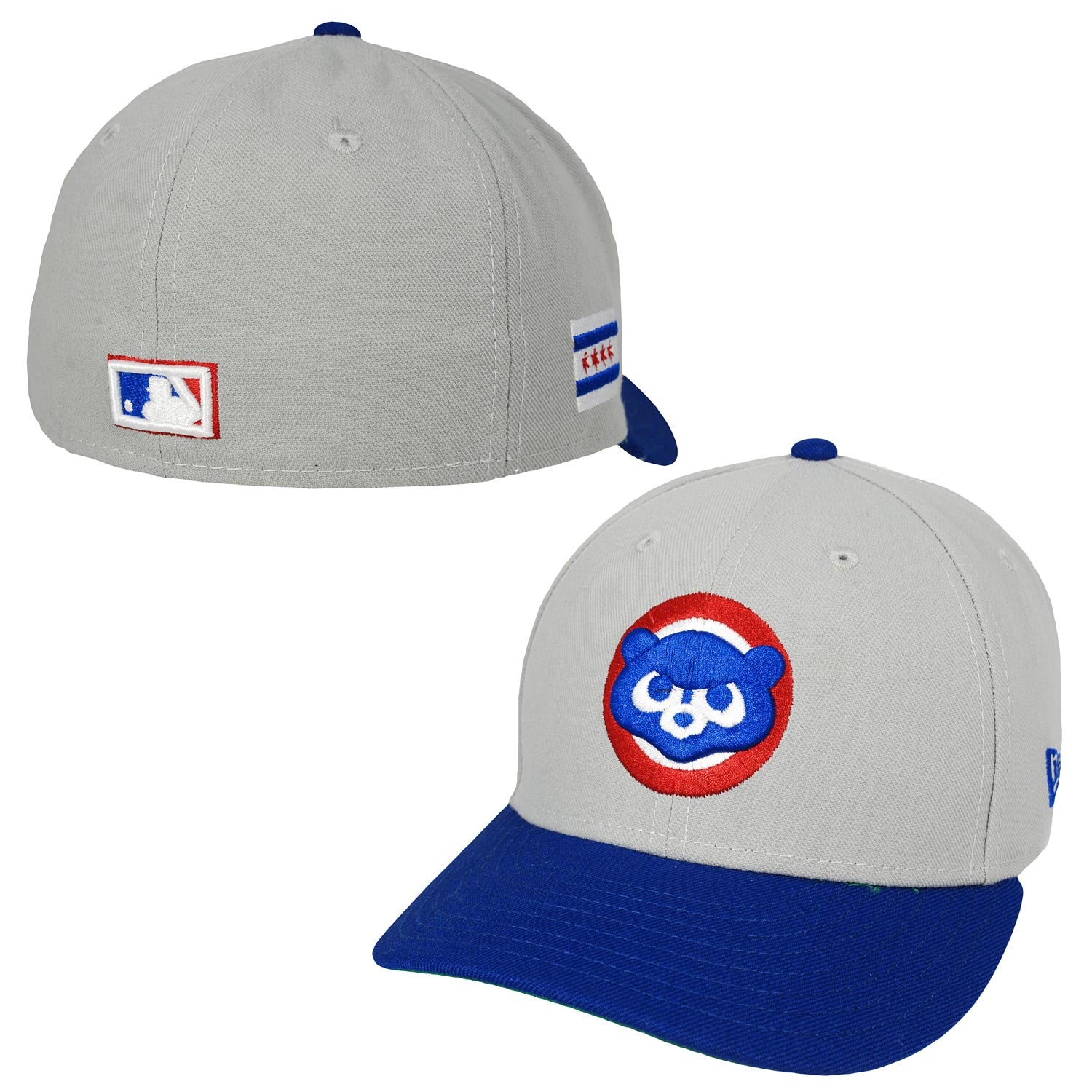 Chicago Baseball Hat Light Royal Blue Bear New Era 59FIFTY Fitted Light Royal Blue / Light Royal Blue | Scarlet | Navy / 7 1/4