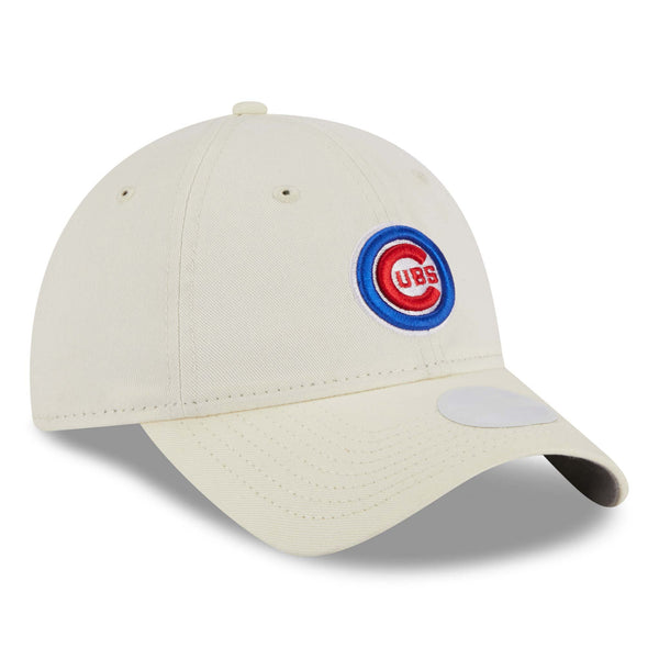 Chicago Cubs Ladies White Bullseye Active 9TWENTY Adjustable Cap