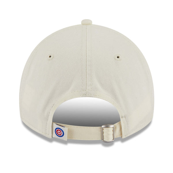 Chicago Cubs Ladies White Bullseye Active 9TWENTY Adjustable Cap