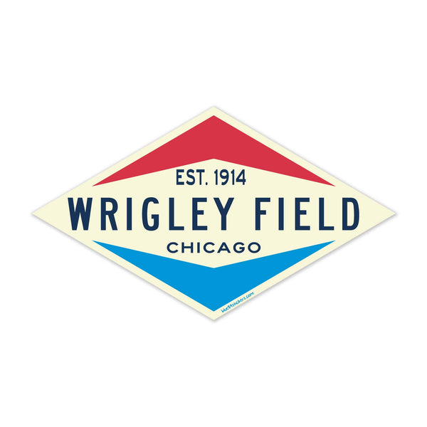 Wrigley Field Established 1914 Sticker