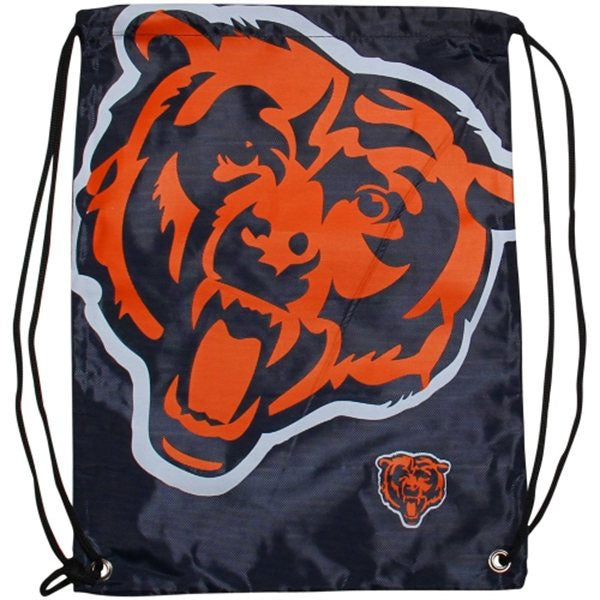 Chicago Bears Big Logo Drawstring Backpack