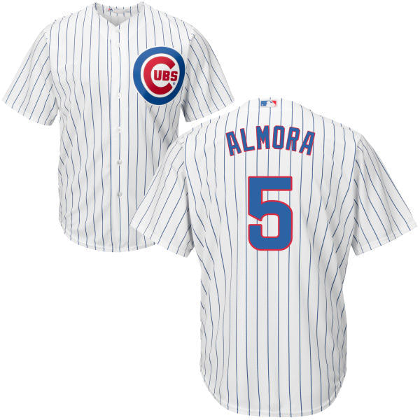 Chicago Cubs Albert Almora Jr. Youth Home Cool Base Replica Jersey