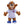 Load image into Gallery viewer, Chicago Cubs Inch Clark The Bear Mascot Stuffed Animal

