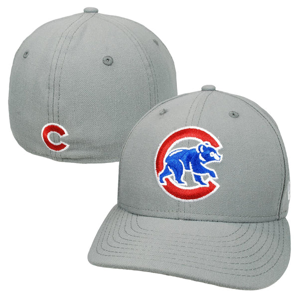 Chicago Cubs Walking Bear Gray Low Crown 59FIFTY Fitted Cap