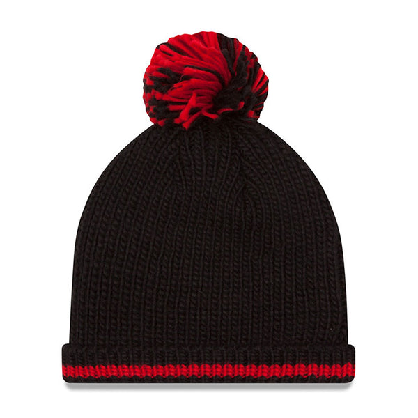 Chicago Blackhawks Ladies Sequin Frost Knit Hat with Pom