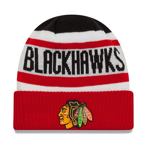 Chicago Blackhawks Youth Biggest Fan 2.0 Knit Hat