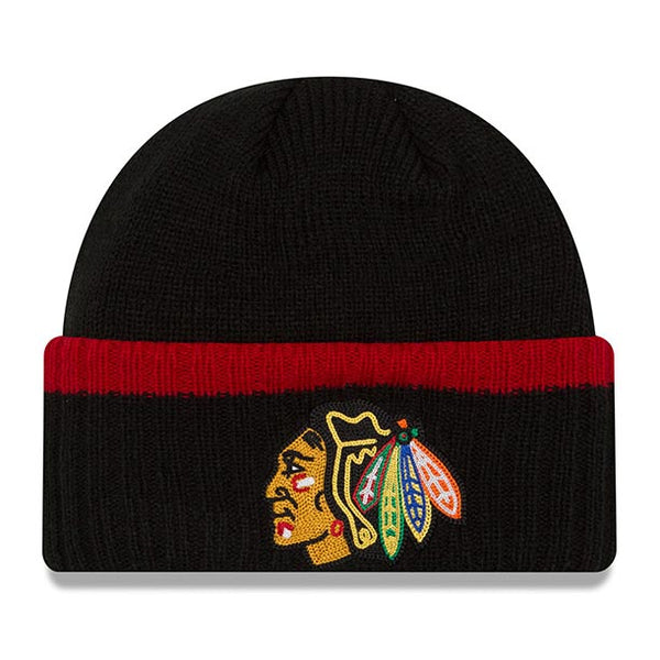 Chicago Blackhawks Ribbed Up Team Cuffed Knit Hat