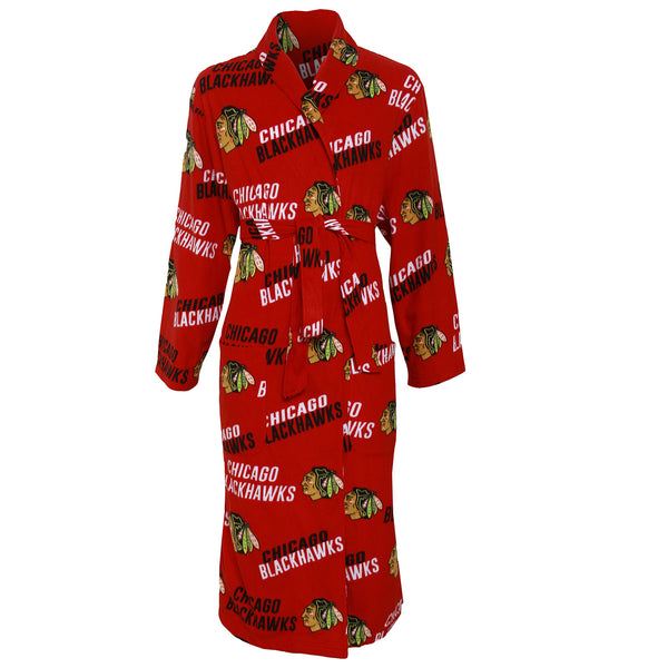 Chicago Blackhawks Wild Card Micro Fleece Robe