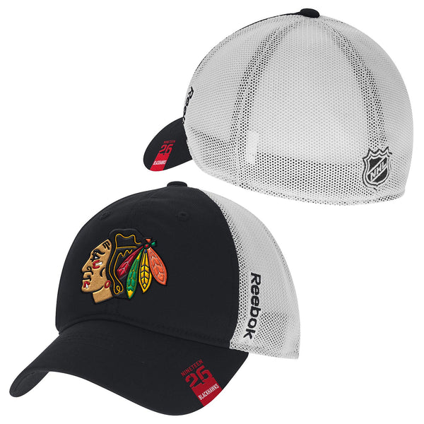 Chicago Blackhawks Youth Center Ice Team Slouch Flex Fit Cap