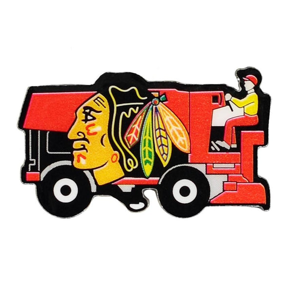 Chicago Blackhawks Zamboni Man Souvenir Pin