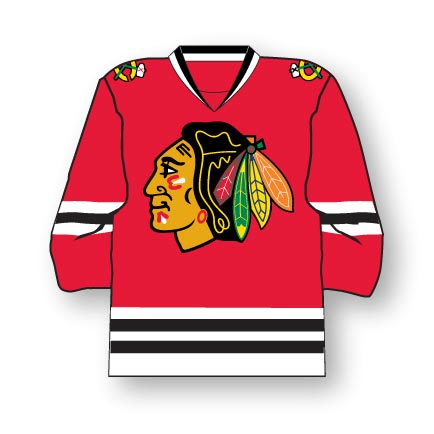 Chicago Blackhawks Jersey Souvenir Pin