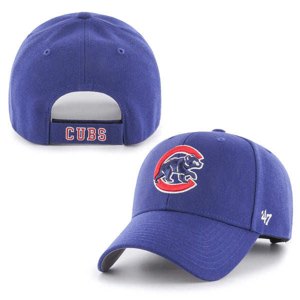 Chicago Cubs Walking Bear MVP Adjustable Cap