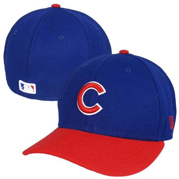 Chicago Cubs Royal and Red Low Crown 59FIFTY Fitted Cap