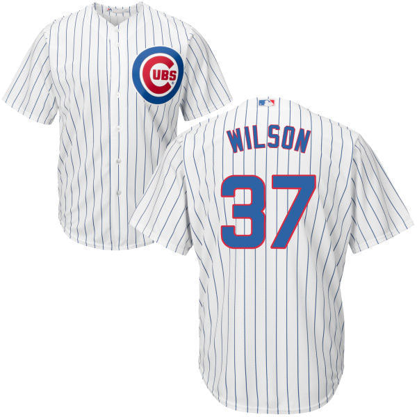 Chicago Cubs Justin Wilson Youth Home Cool Base Replica Jersey