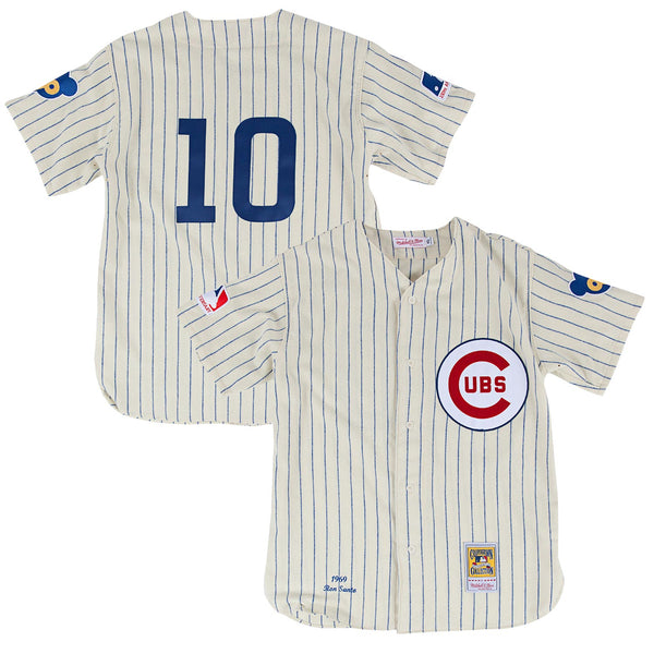 Chicago Cubs Ron Santo 1969 Mitchell & Ness Authentic Home Jersey 60 = 4X