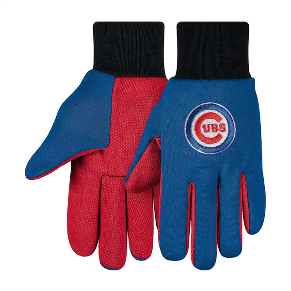 Chicago Cubs Colored Palm Utility Gloves