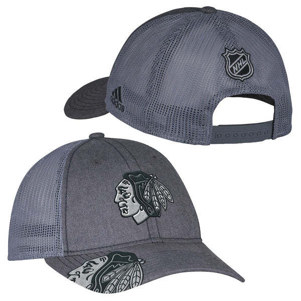 Chicago Blackhawks adidas Travel & Training Slouch Adjustable Cap