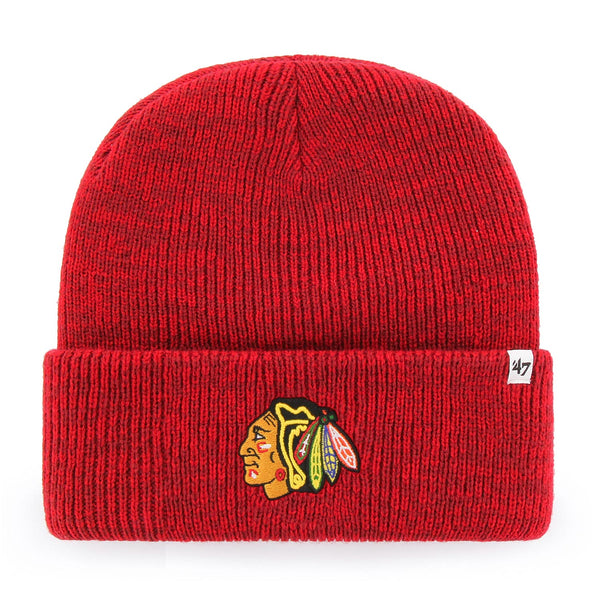 Chicago Blackhawks Brain Freeze Cuffed Knit Hat