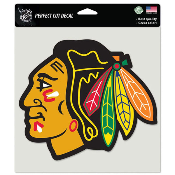 Chicago Blackhawks Logo 8" x 8" Die Cut Decal