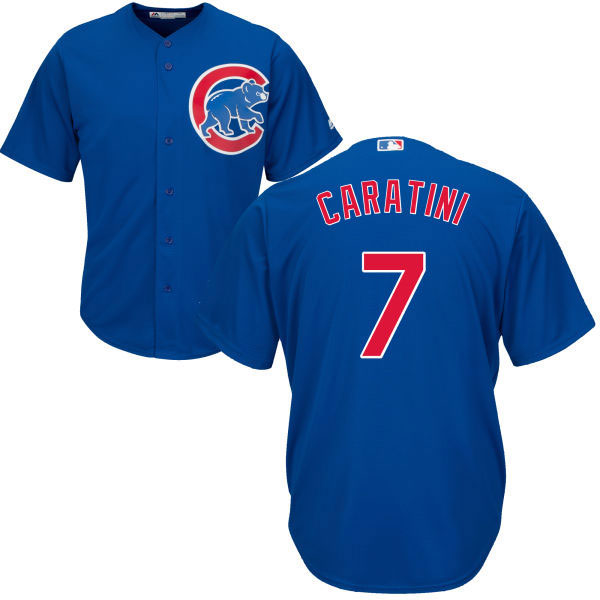 Chicago Cubs Victor Caratini Youth Alternate Cool Base Replica Jersey