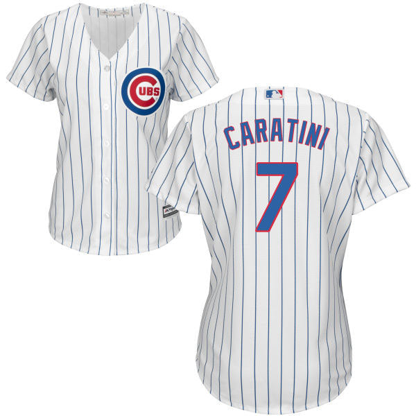 Chicago Cubs Victor Caratini Women's Home Cool Base Replica Jersey